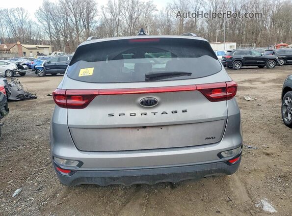 KNDP6CAC0M7911451 2021 KIA SPORTAGE Silver უკანა ხედი
