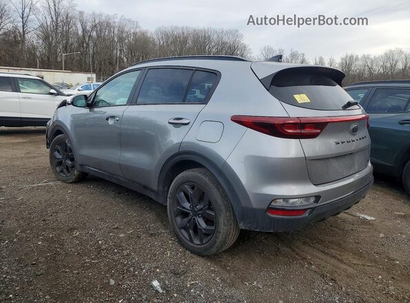 KNDP6CAC0M7911451 2021 KIA SPORTAGE Silver უკანა მარცხენა