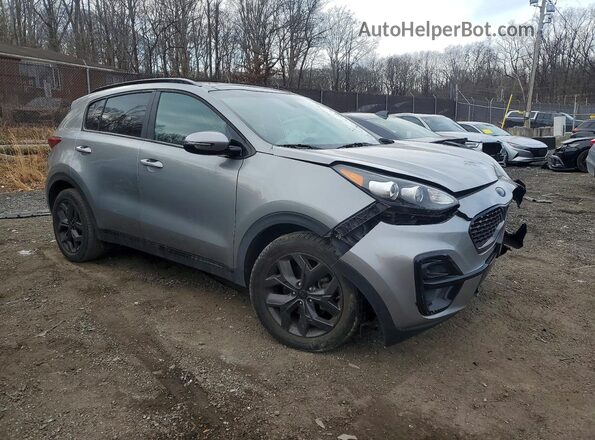 KNDP6CAC0M7911451 2021 KIA SPORTAGE Silver წინა მარჯვენა