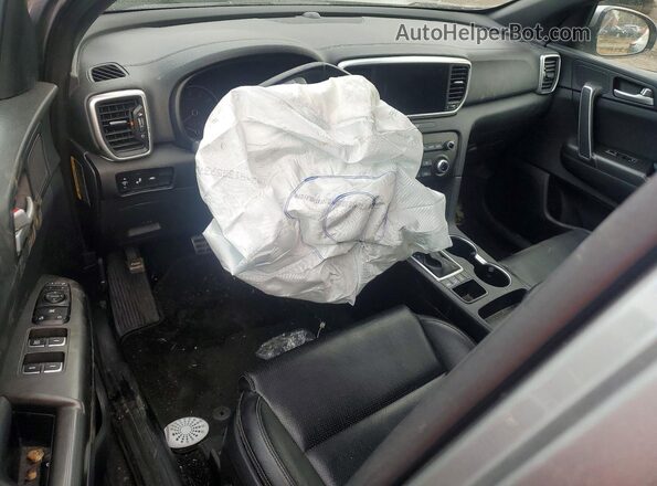 KNDP6CAC0M7911451 2021 KIA SPORTAGE Silver წინა პანელის ხედი
