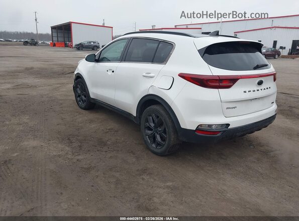 KNDP6CAC1M7874989 2021 KIA SPORTAGE White Задня ліва чверть