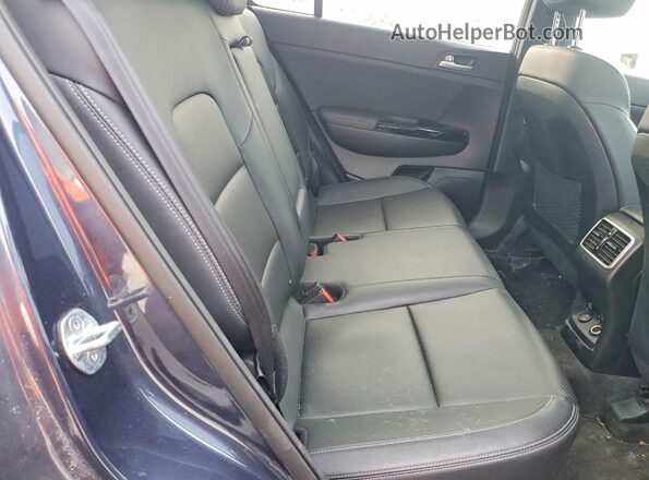 KNDP6CAC1N7957419 2022 KIA SPORTAGE Синий Вид задней части салона