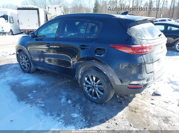 KNDP6CAC7N7024432 2022 KIA SPORTAGE Black Rear left
