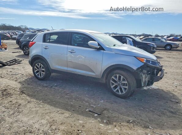 KNDPB3AC8G7876805 2016 KIA SPORTAGE Серебряный Передняя правая четверть