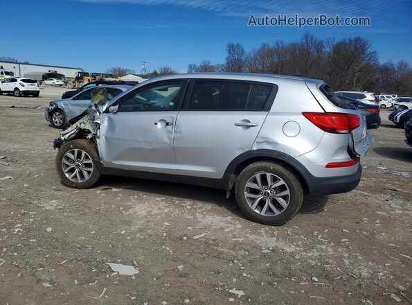 KNDPB3AC8G7876805 2016 KIA SPORTAGE Серебряный Задняя левая четверть