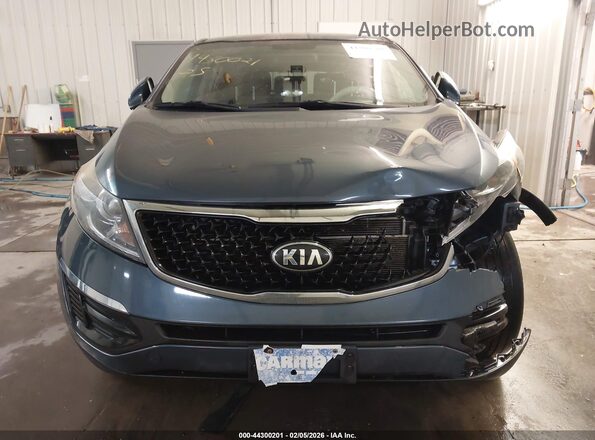 KNDPBCAC5G7829621 2016 KIA SPORTAGE Blue ხელსაწყოთა პანელის ხედი