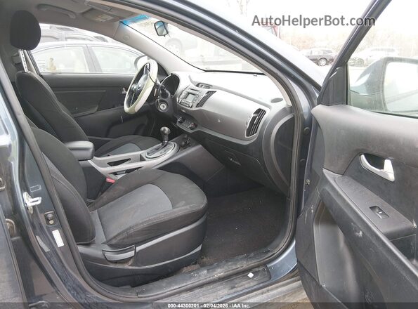 KNDPBCAC5G7829621 2016 KIA SPORTAGE Blue წინა სალონის ხედი
