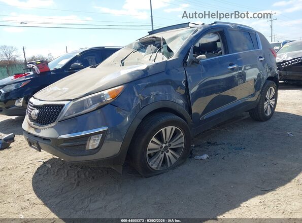 KNDPC3AC9G7803293 2016 KIA SPORTAGE Blue Front left