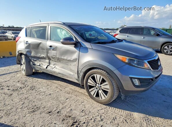 KNDPC3ACXG7870596 2016 KIA SPORTAGE Серый Передняя правая четверть
