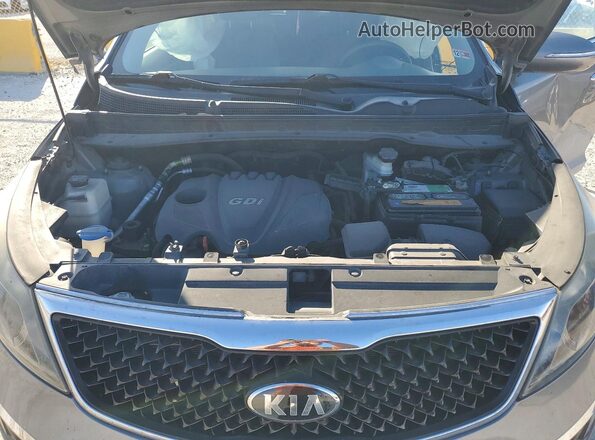 KNDPC3ACXG7870596 2016 KIA SPORTAGE Серый Вид подкапотного пространства