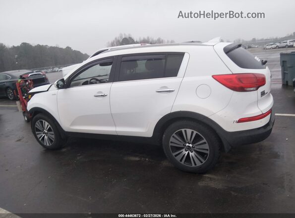 KNDPCCAC6G7864388 2016 KIA SPORTAGE White Widok wnętrza 360 stopni