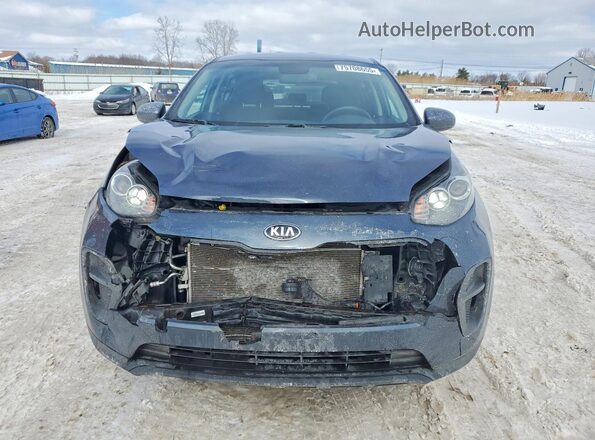 KNDPM3AC0K7626820 2019 KIA SPORTAGE Синий Вид спереди