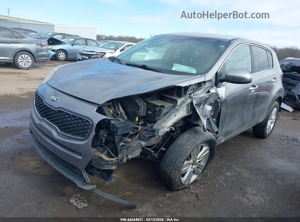 KNDPM3AC1K7550850 2019 KIA SPORTAGE Gray Передня ліва чверть