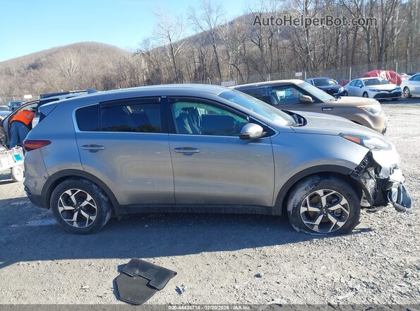 KNDPM3AC2M7889989 2021 KIA SPORTAGE Silver Widok wnętrza z tyłu