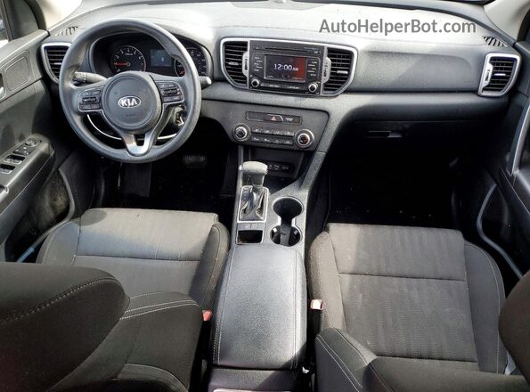 KNDPM3AC3H7088364 2017 KIA SPORTAGE Оранжевый Вид панели приборов