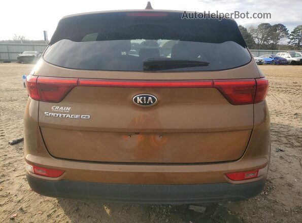 KNDPM3AC3H7088364 2017 KIA SPORTAGE Оранжевый Вид сзади