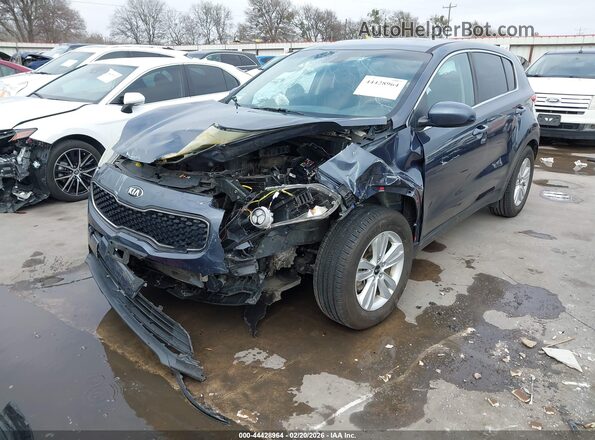 KNDPM3AC4J7334098 2018 KIA SPORTAGE Dark Blue 