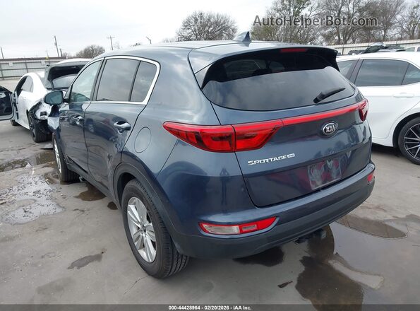 KNDPM3AC4J7334098 2018 KIA SPORTAGE Dark Blue 
