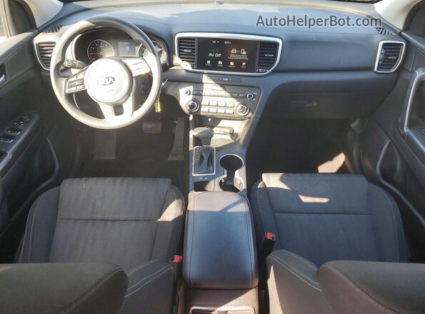 KNDPM3AC5M7942734 2021 KIA SPORTAGE Blue Widok deski rozdzielczej