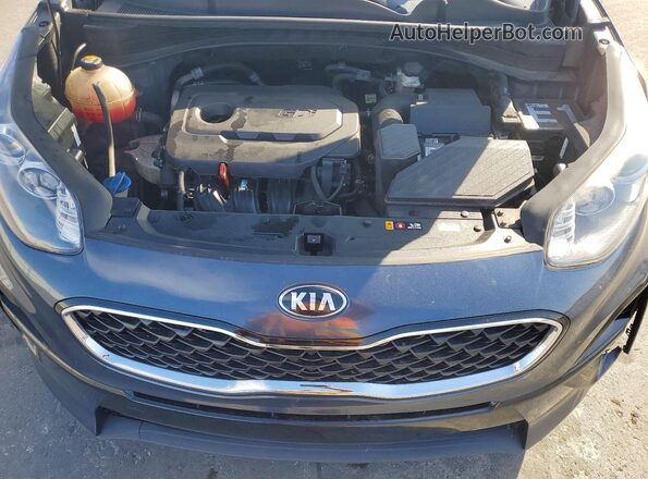 KNDPM3AC5M7942734 2021 KIA SPORTAGE Blue Widok komory silnika
