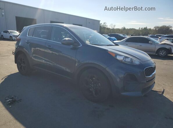 KNDPM3AC5M7942734 2021 KIA SPORTAGE Blue Przód prawy