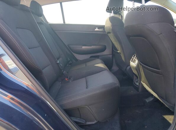 KNDPM3AC5M7942734 2021 KIA SPORTAGE Blue Widok wnętrza z tyłu