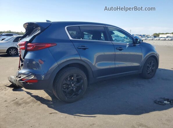 KNDPM3AC5M7942734 2021 KIA SPORTAGE Blue Tył prawy
