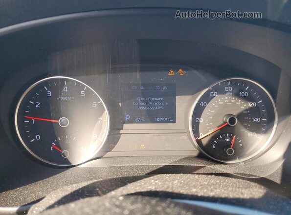 KNDPM3AC5M7942734 2021 KIA SPORTAGE Blue Widok zestawu wskaźników