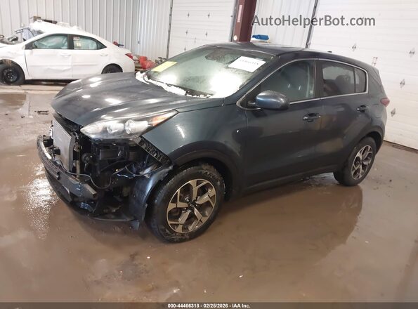 KNDPM3AC5N7955873 2022 KIA SPORTAGE Gray Vista tres cuartos delantera izquierda