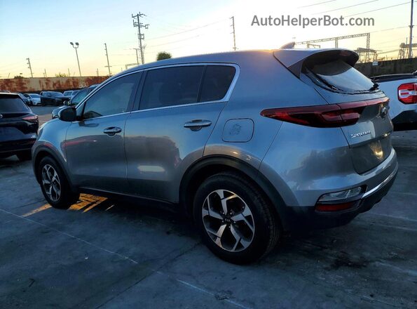 KNDPM3AC7M7875781 2021 KIA SPORTAGE Gray Задня ліва чверть
