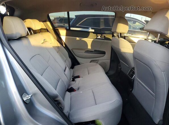 KNDPM3AC7M7875781 2021 KIA SPORTAGE Gray Вид задніх сидінь