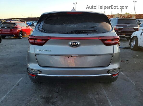 KNDPM3AC7M7875781 2021 KIA SPORTAGE Gray Вид ззаду