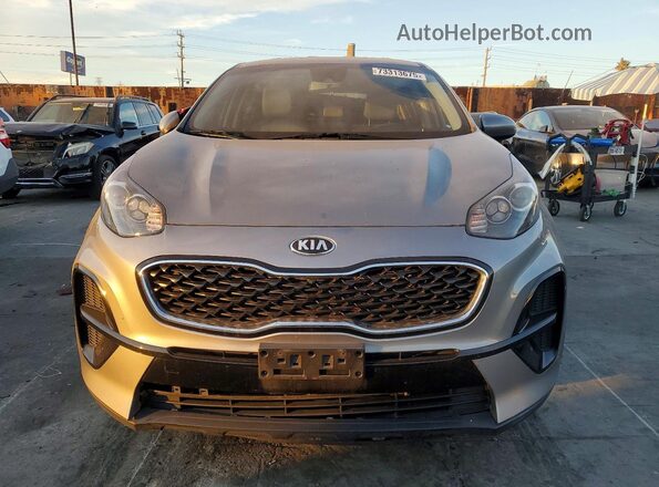 KNDPM3AC7M7875781 2021 KIA SPORTAGE Gray Вид спереду