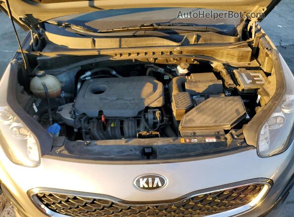 KNDPM3AC7M7875781 2021 KIA SPORTAGE Gray Вид задньої частини салону