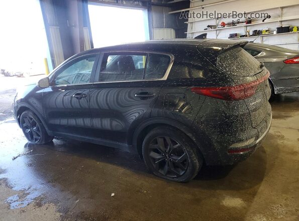 KNDPM3AC7N7969077 2022 KIA SPORTAGE Black Задня ліва чверть