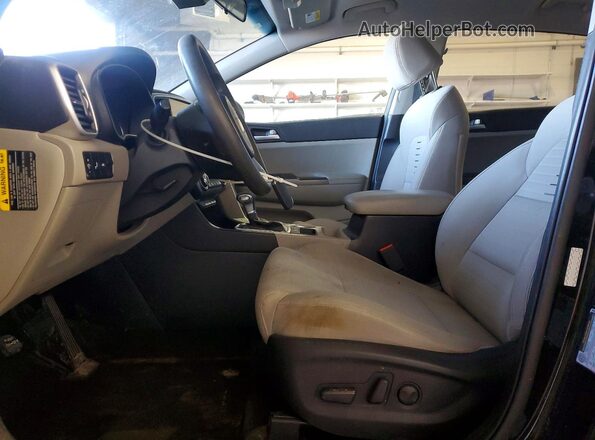 KNDPM3AC7N7969077 2022 KIA SPORTAGE Black Вид салону спереду