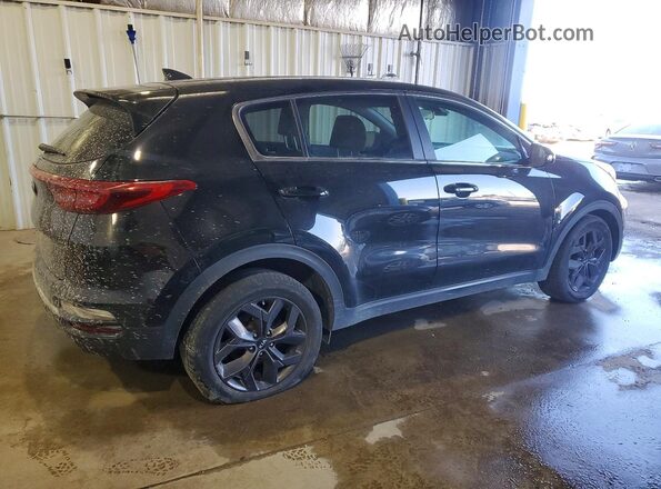 KNDPM3AC7N7969077 2022 KIA SPORTAGE Black Задня права чверть