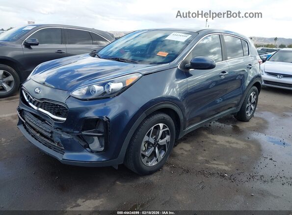 KNDPM3AC8N7958945 2022 KIA SPORTAGE Gray Առջևի ձախ երեք քառորդ տեսարան