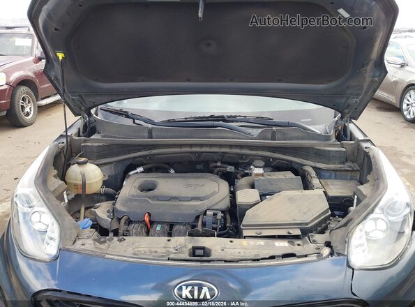 KNDPM3AC8N7958945 2022 KIA SPORTAGE Gray Հետևի տեսք