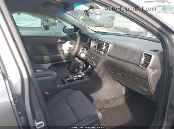 KNDPM3AC9K7557755 2019 KIA SPORTAGE Gray წინა სალონის ხედი