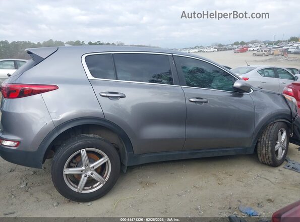 KNDPM3AC9K7557755 2019 KIA SPORTAGE Gray უკანა სალონის ხედი