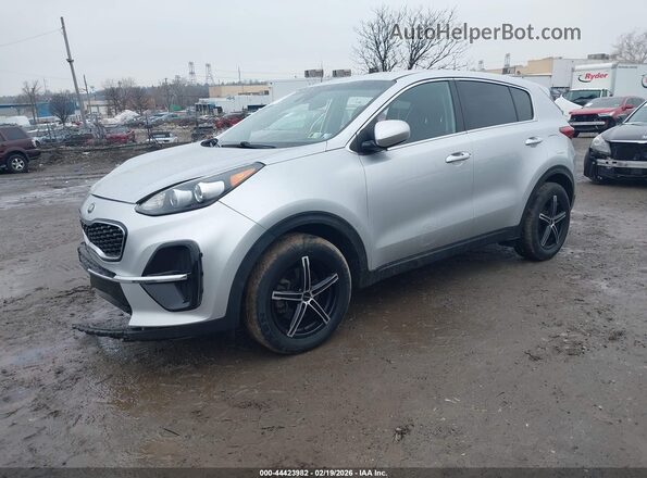 KNDPM3ACXL7757058 2020 KIA SPORTAGE Silver წინა მარცხენა ხედი სამი მეოთხედიდან