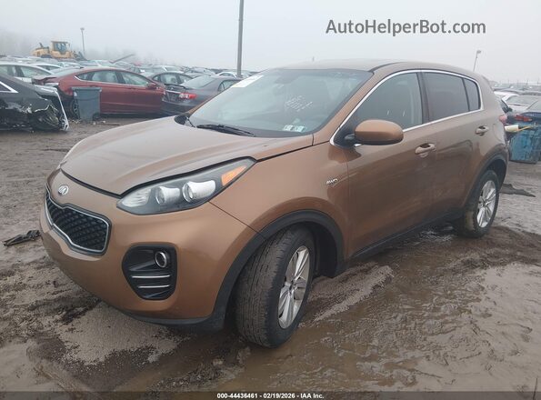 KNDPMCAC0K7576792 2019 KIA SPORTAGE Brown 