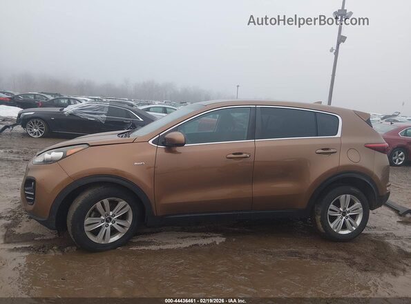 KNDPMCAC0K7576792 2019 KIA SPORTAGE Brown 