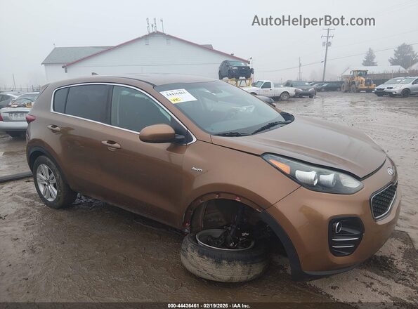 KNDPMCAC0K7576792 2019 KIA SPORTAGE Brown 