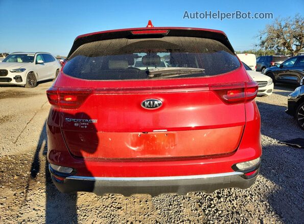 KNDPMCAC1M7882774 2021 KIA SPORTAGE Red 