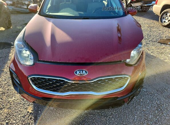 KNDPMCAC1M7882774 2021 KIA SPORTAGE Red 