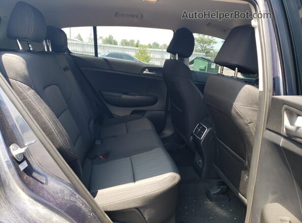 KNDPMCAC2M7866499 2021 KIA SPORTAGE Blue Вид задньої частини салону