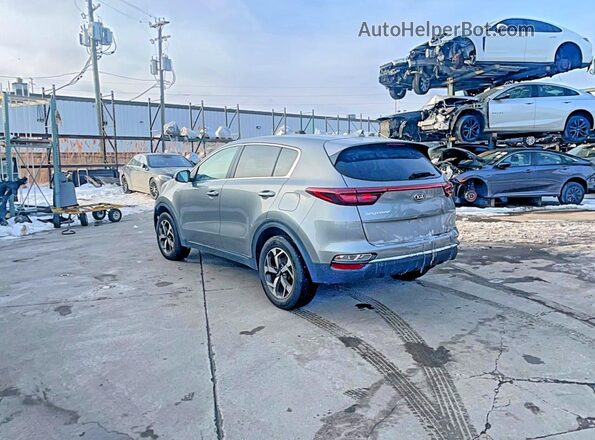 KNDPMCAC2N7001369 2022 KIA SPORTAGE Silver Przód prawy