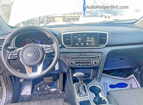 KNDPMCAC2N7001369 2022 KIA SPORTAGE Silver Widok tylnych siedzeń